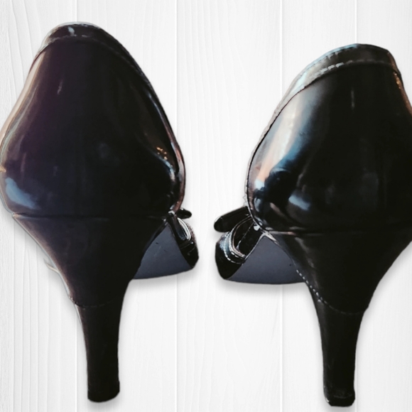 Y2K Women's heels Open Toe Shoe Size 7.5 Y2K Vintage - Picture 8 of 9